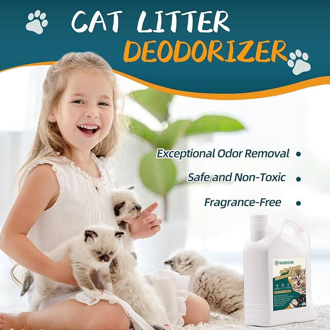 Cat Litter Deodorizer - 4Lb Activated Carbon Litter Box Odor Eliminator - Image 3
