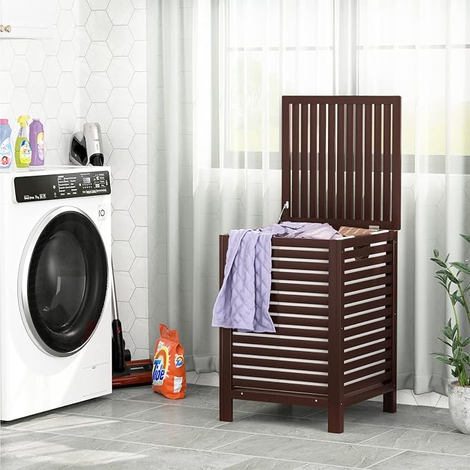 Homykic Bamboo Laundry Hamper - Image 2