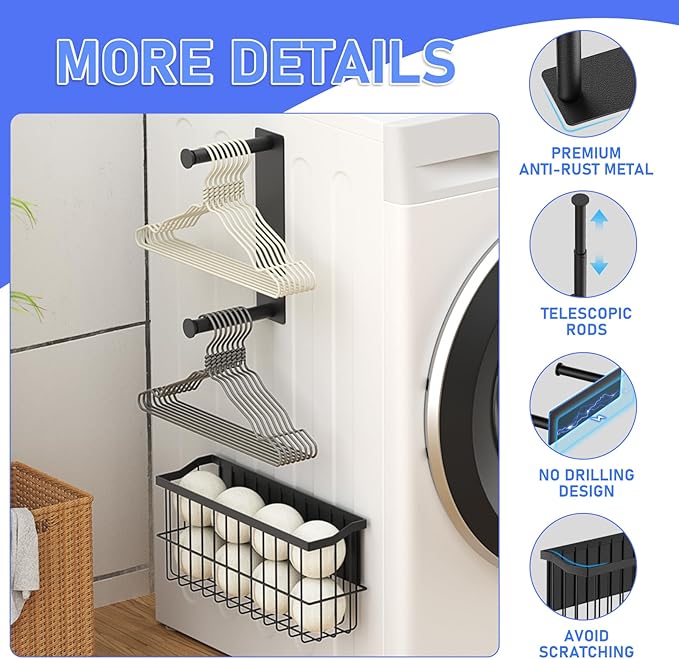 MFTEK Magnetic Dryer Ball Holder and Magnetic Hanger Holder - Image 5
