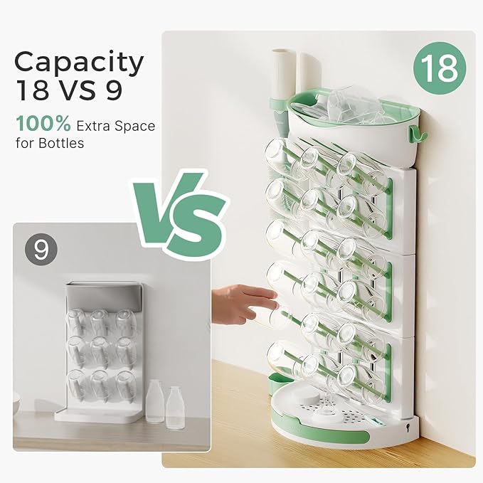 Momcozy DIY Larger Bottle Drying Rack - Image 3