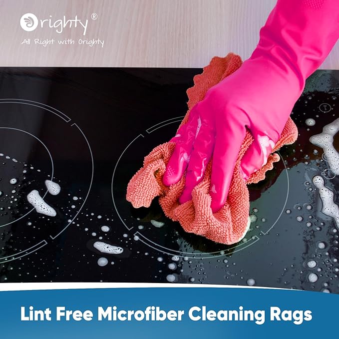 Orighty Microfiber Cleaning Cloths, 75 Sheets Shop Towels, Reusable Paper - Image 6