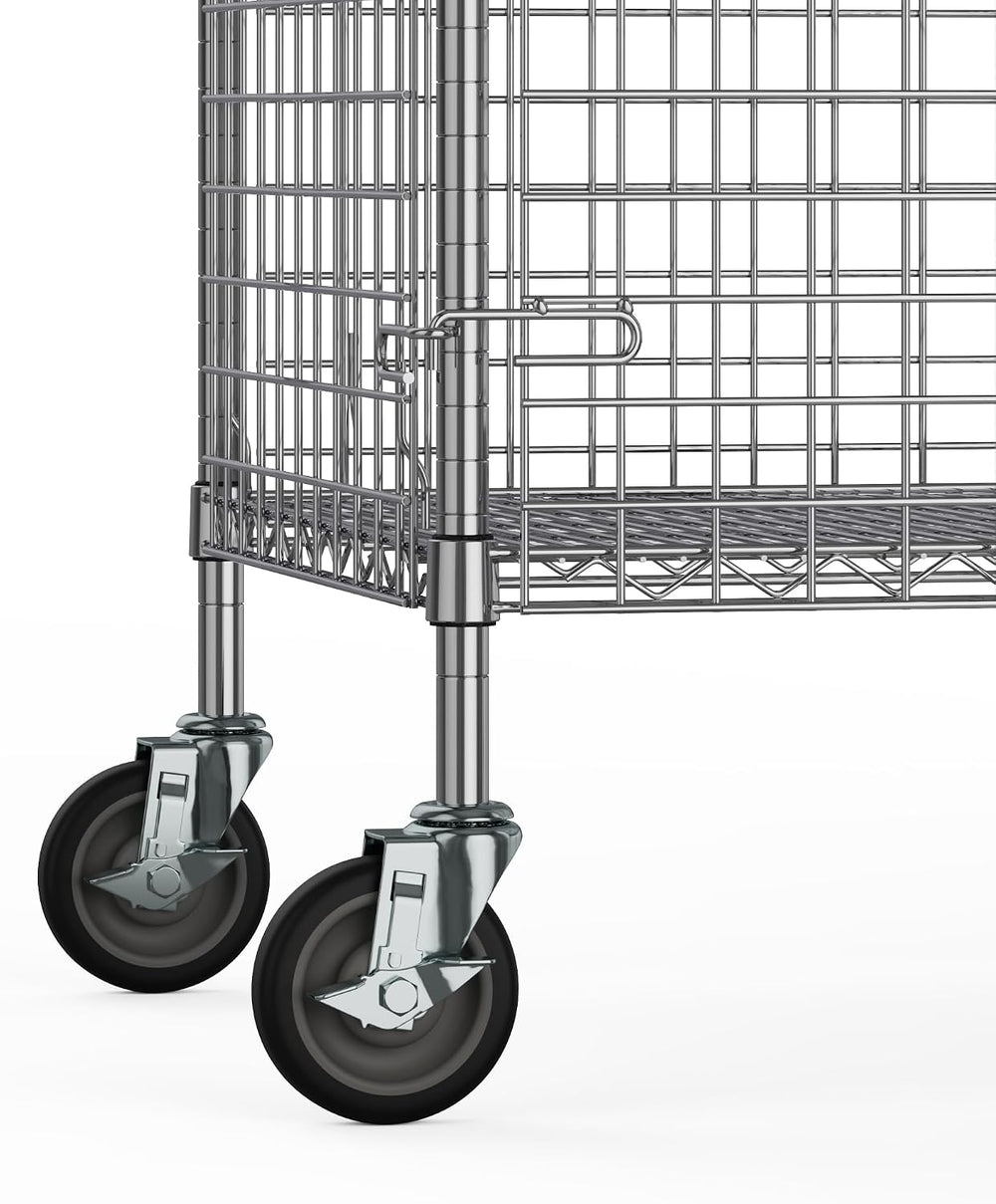 18" W x 60" L x 69" H Heavy Duty Utility Commercial Grade Meta...