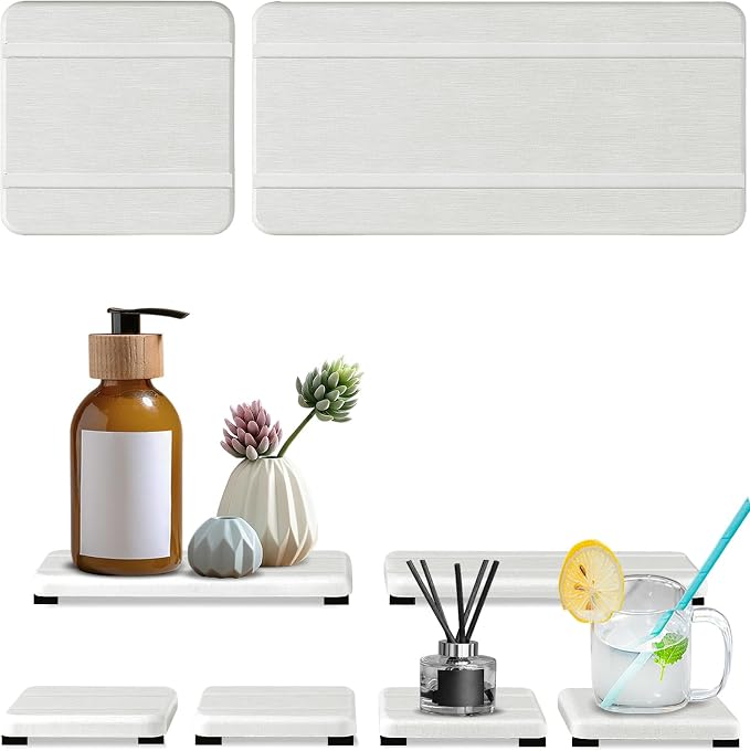 Set of 6 Water Absorbing Stone Tray by Unknown
