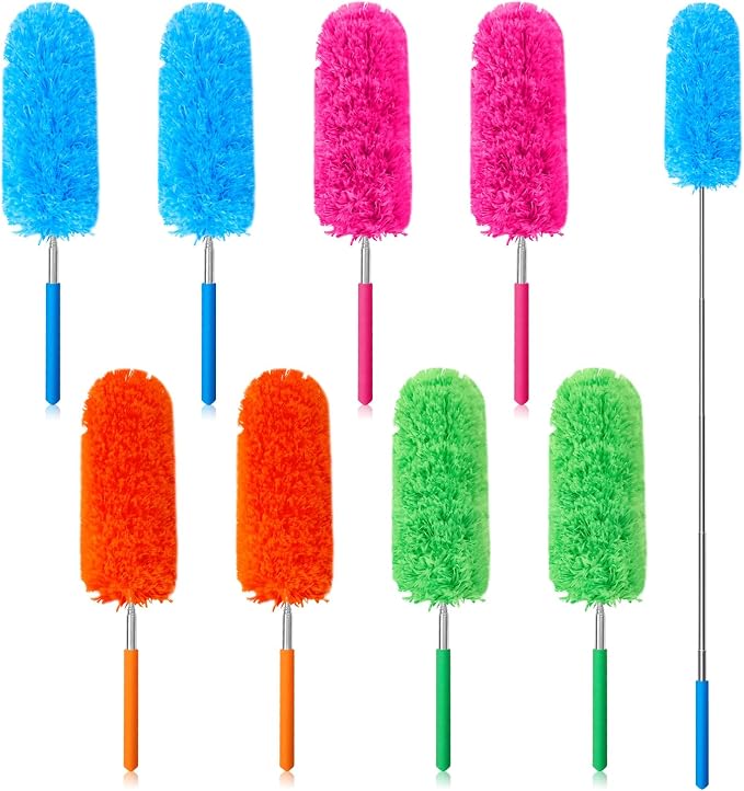 Tanlade 8 Pcs Microfiber Feather Duster by Tanlade