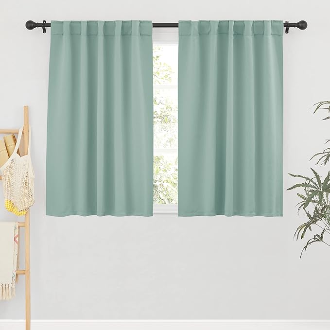 RYB HOME Blackout Curtains for Bathroom by RYBHOME