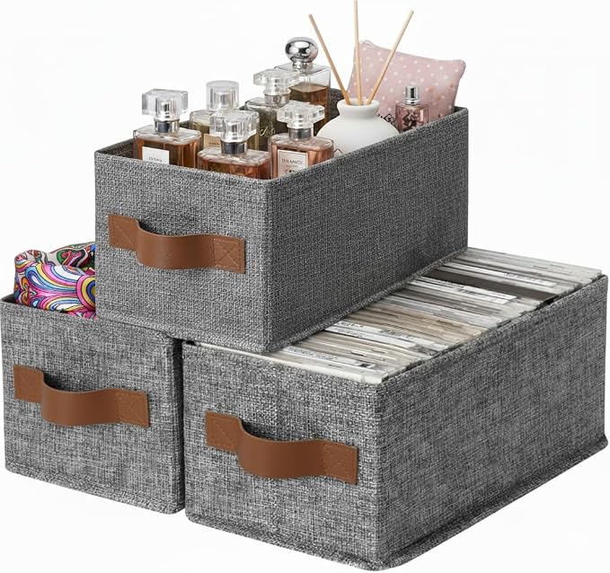 GRANNY SAYS Small Fabric Storage Bins by GRANNYSAYS