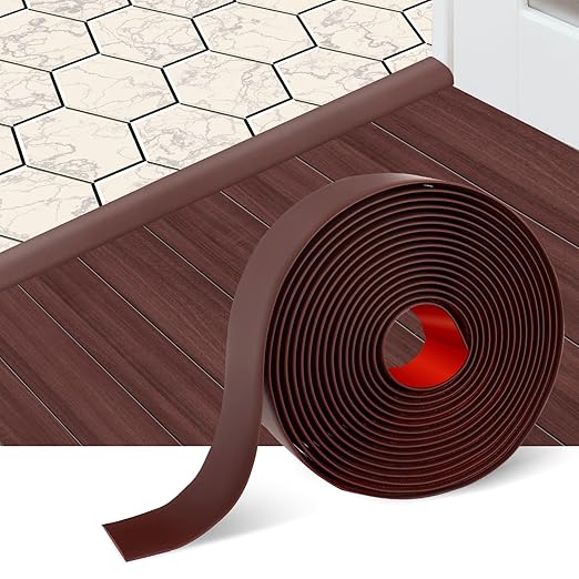 Floor Transition Strip Self Adhesive Floor Cover Strips Laminate 2" Wide Vinyl by FONUNO