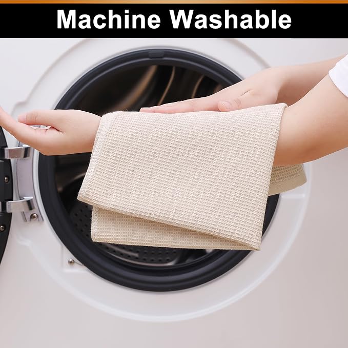 Homaxy 100% Cotton Waffle Weave Kitchen Towels - Image 5