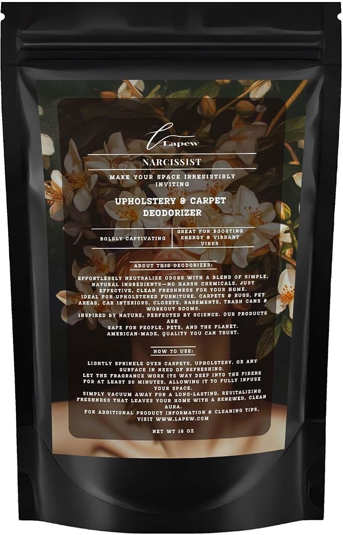 Narcissist Carpet Freshener Powder: Powerful Odor Eliminator by Lapew