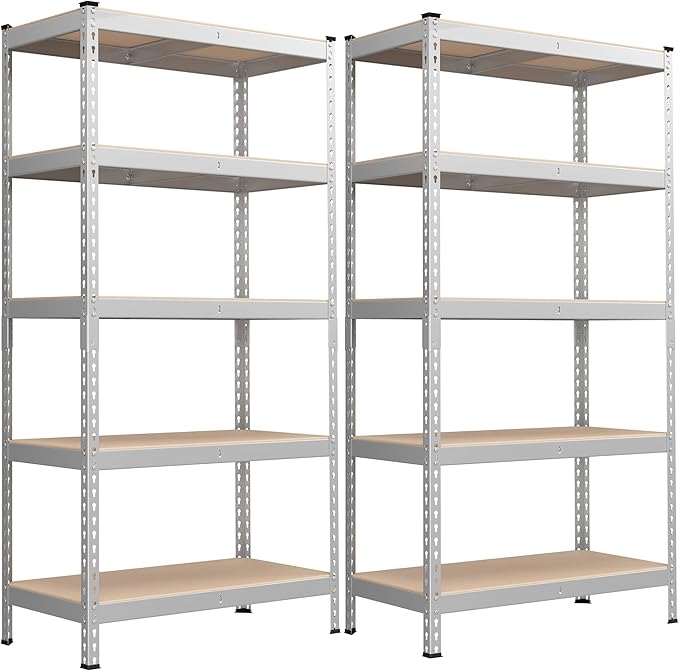 SONGMICS 5-Tier Storage Shelves, Load 2310 lb, Boltless Assembly, Adjustable by SONGMICSbySONGMICSHOME