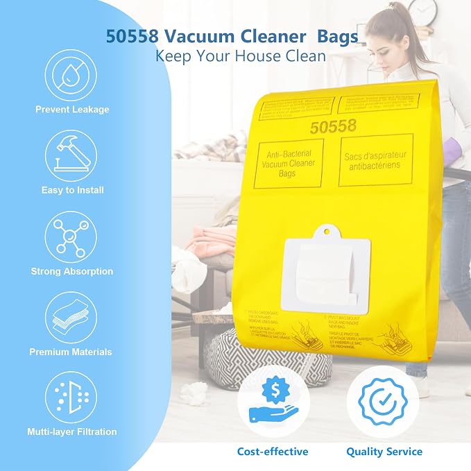 25 Pack Replacement Vacuum Bags - Image 3