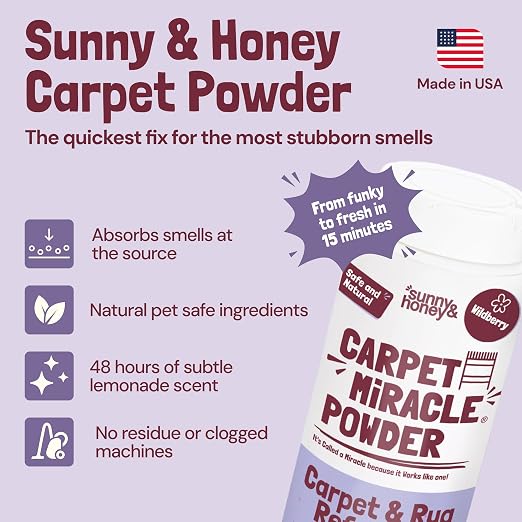 Sunny & Honey Carpet Freshener Powder - 20 Oz Pack - Image 2