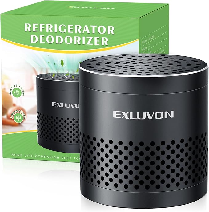 Refrigerator Deodorizer, Fridge Odor Eliminator Lasts by Exluvon