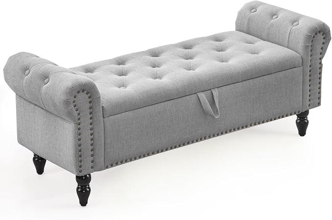 Furnimart Storage Ottoman Bench - Image 4