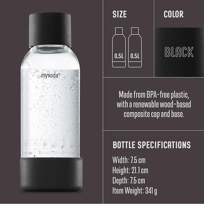 Mysoda Carbonating Bottles 2Pck 0.5L - Image 5