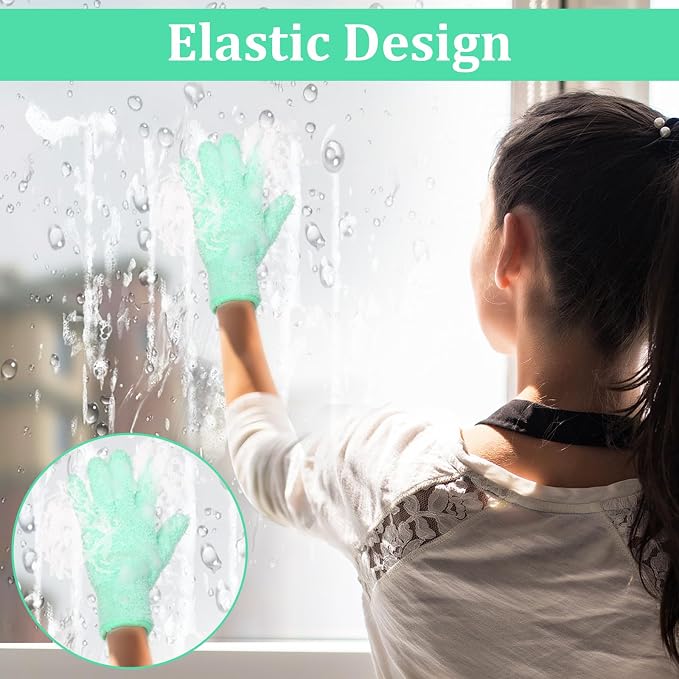 Ouligay Microfiber Gloves for Plant Dusting, Reusable Washable Micro Fiber - Image 7