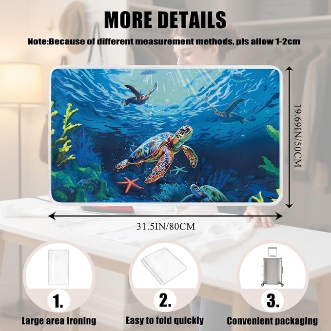 Ironing Mat Portable Iron Pad Magnetic Cover and Padding - Image 7