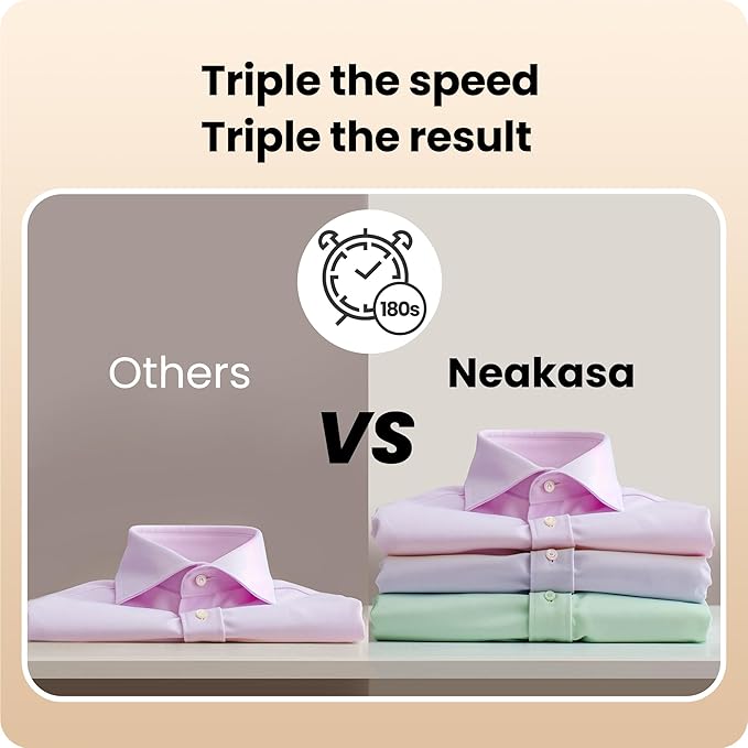 Neakasa Magic 1 Vacuum Steamer, Handheld Travel Garment Steamer - Image 4