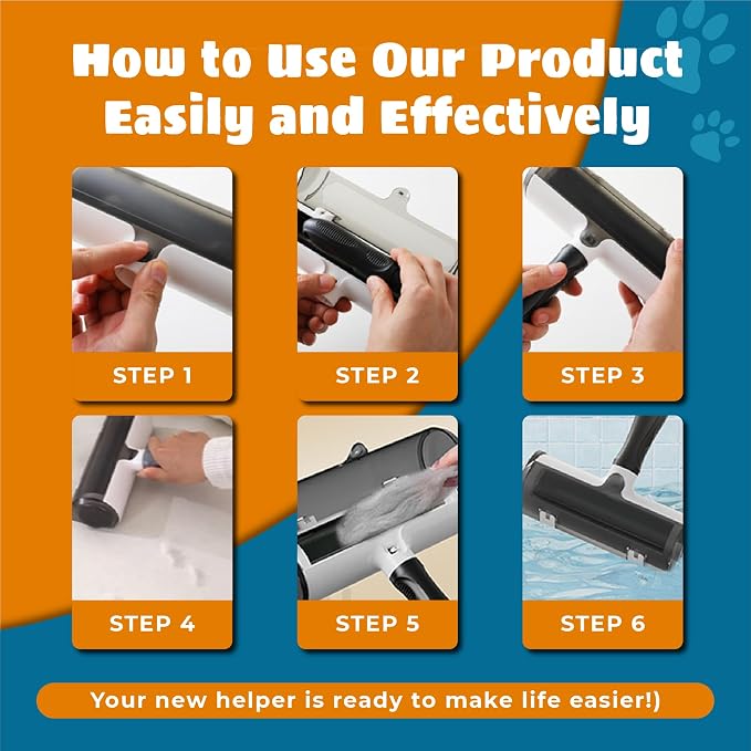 Pet Hair Remover with Fur Collector - Image 4
