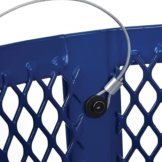 Global Industrial Outdoor Diamond Steel Trash Can - Image 8