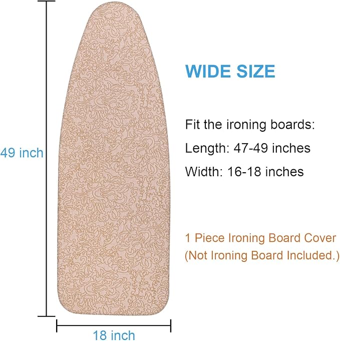 Extra-Wide Ironing Board Cover and Pad Replacement - Image 9