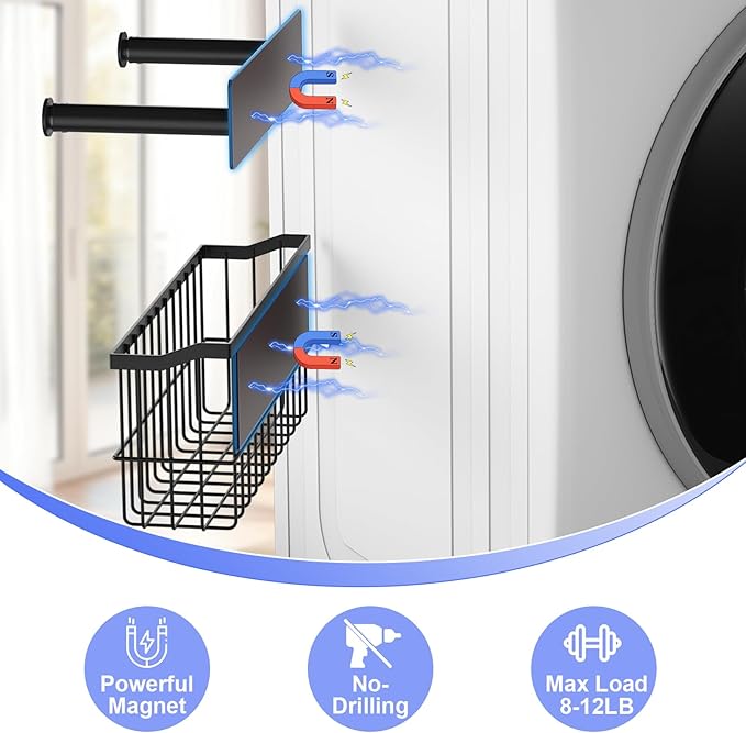 MFTEK Magnetic Dryer Ball Holder and Magnetic Hanger Holder - Image 2