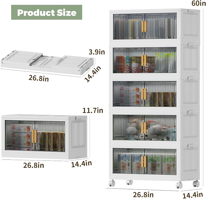 100Gal Stackable Plastic Storage Bins - Image 3