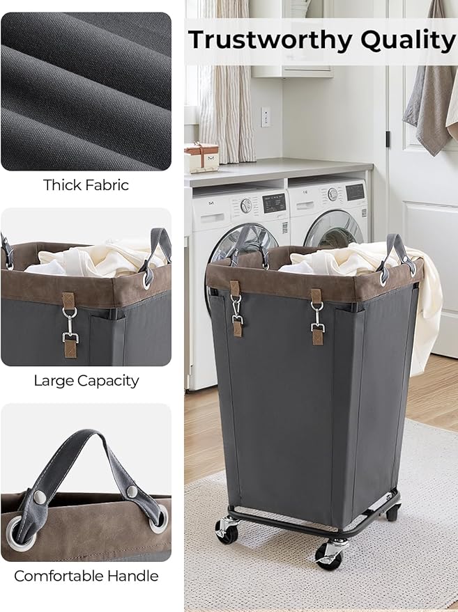 StorageWorks 160L Laundry Basket - Image 3