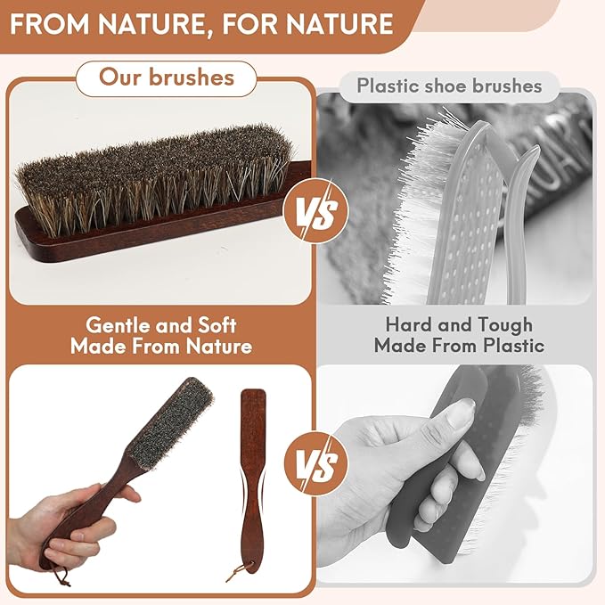 100% Horsehair Upholstery Brush - Image 4