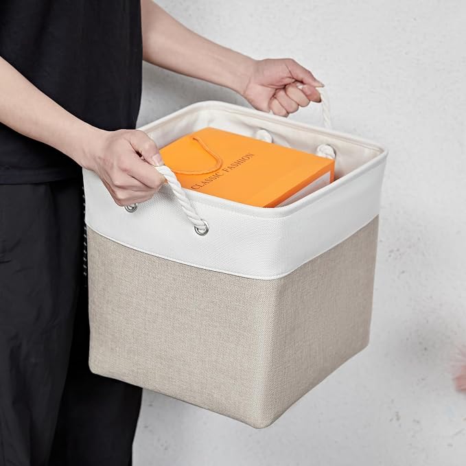 13 x 13 Inch Storage Cubes，6 Pack Cube Storage Bins - Image 6
