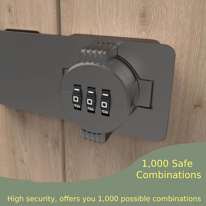 Keyless Combination Lock – 3-Digit Combination Lock - Image 4