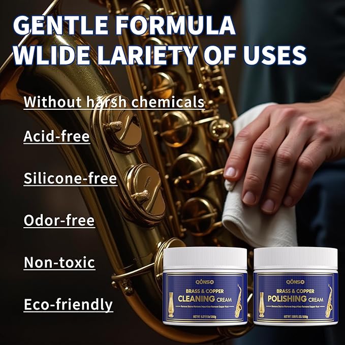 Brass Polish Copper Cream Cleaner Kit - Image 5