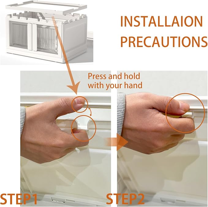 3 Tier Plastic Storage Bins - Image 6