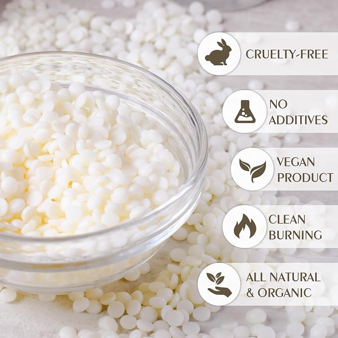 Soy Wax, Waxcanpy Natural Candle Wax, Organic Soy Wax - Image 3