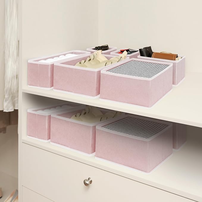 Cupic Cupid Drawer Organizer, Dresser Organizers, Foldabe Drawer Organizer - Image 6