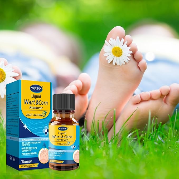 MQUPIN Liquid Corn Removers for Feet, Corn Remover for Toes-Fast Acting Liquid - Image 6