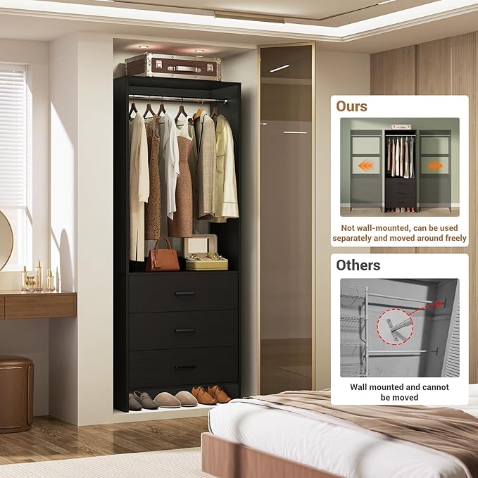 Aheaplus 2FT Closet System - Image 4