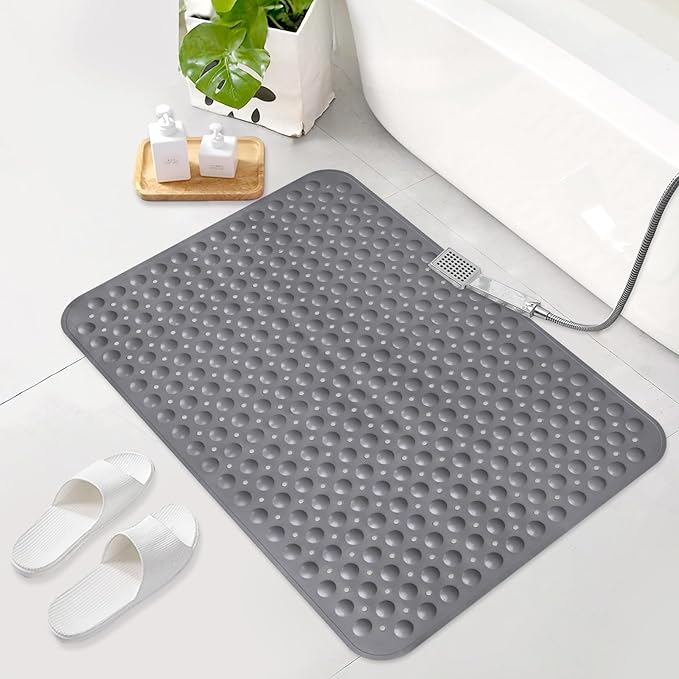 Shower Mat Non Slip: 35.4 x 23.6 Inch Extra Large TPE Shower Mats - Image 7