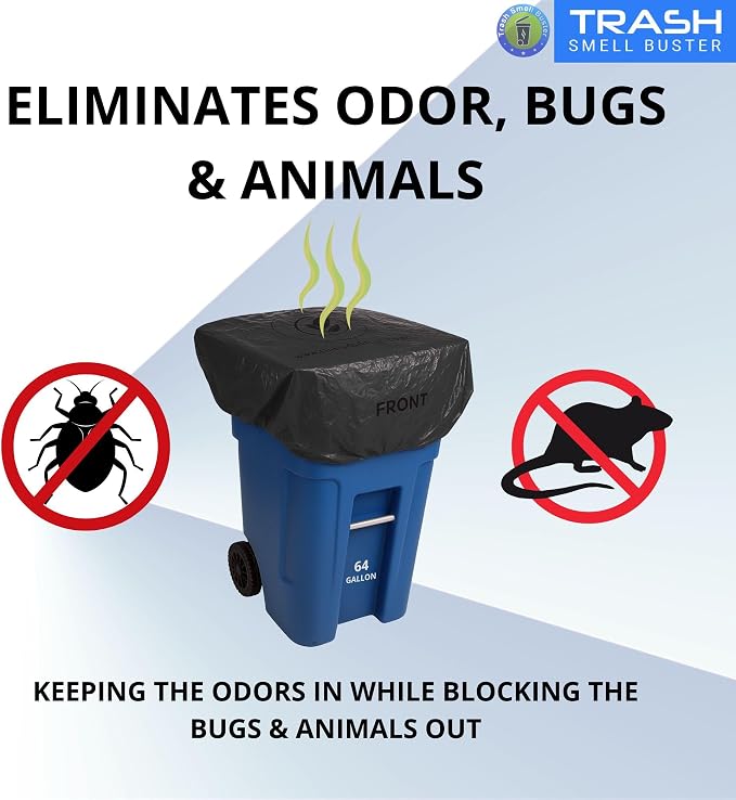 Trash Can Cover Odor Control - Image 5