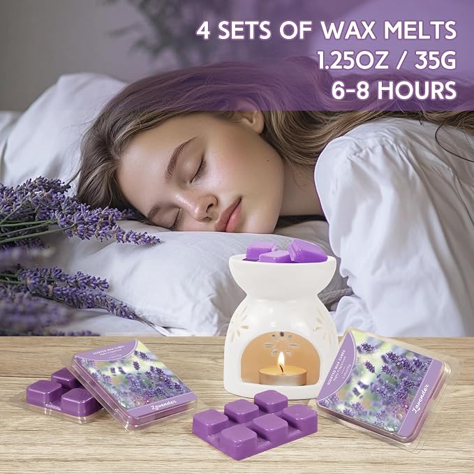 SCENTORINI Wax Melts Wax Cubes, Long Lasting Lavender Wax Melts - Image 3