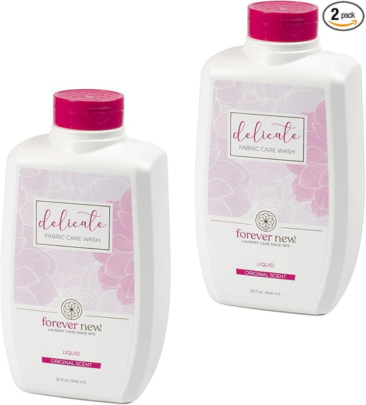 Forever New 32oz Liquid Original Scent Fabric Care Wash 2 Pack Natural Laundry by FOREVERNEW