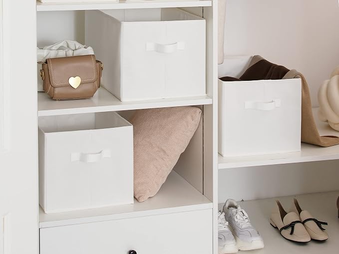 StorageWorks Storage Baskets for Shelves, Foldable Fabric Closet Storage Bins - Image 7