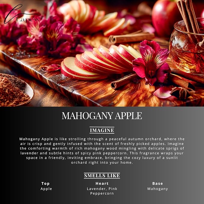 Mahogany Apple Carpet Freshener Powder Refill 36 oz | Powerful Odor Eliminator - Image 2
