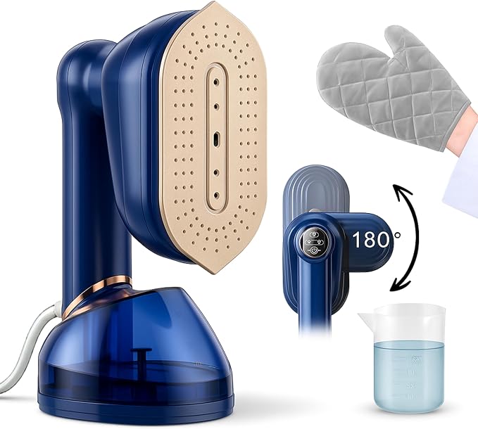 Humse Portable Steamer for Clothes – 2 in 1 Travel Steamer Iron For Clothes by HUMSE