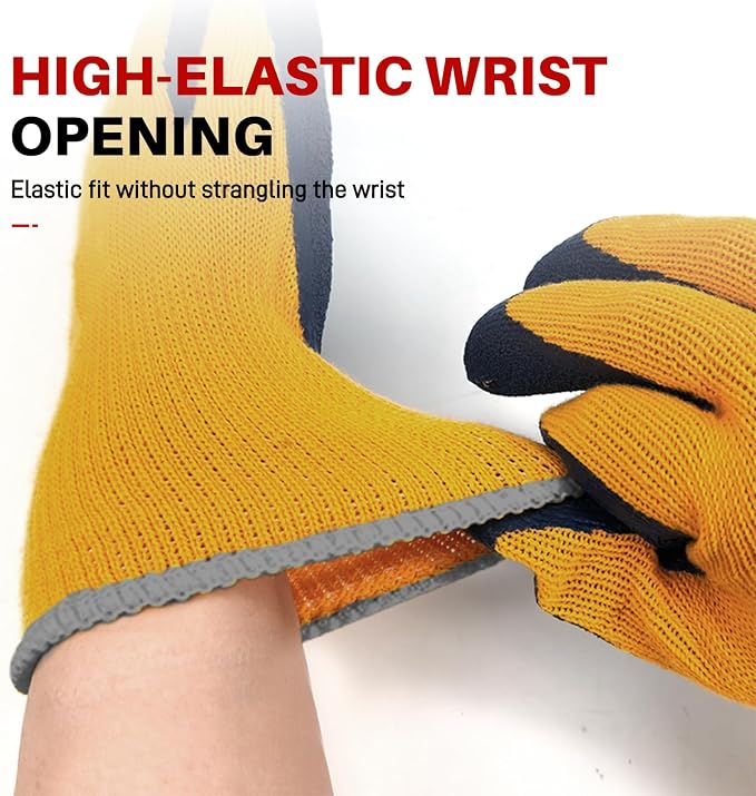 Electrical Insulated Gloves, 500V High Voltage Resistance Electrician Safety - Image 6