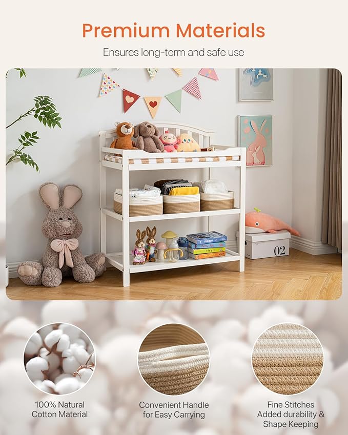 Small Woven Basket, 13.5 x 9.5 x 5 Inches, Storage Basket - Image 4