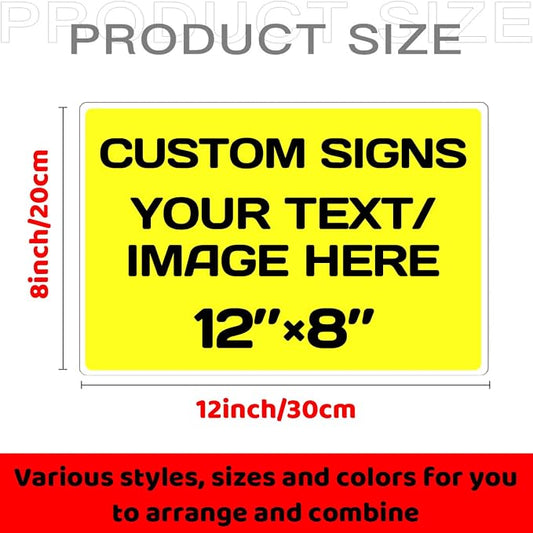 Personalized Aluminum Metal Signs - Image 2
