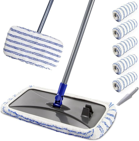 MASTERTOP Microfiber Mops for Floor Cleaning, Extra Large Industrial Mop by MASTERTOP