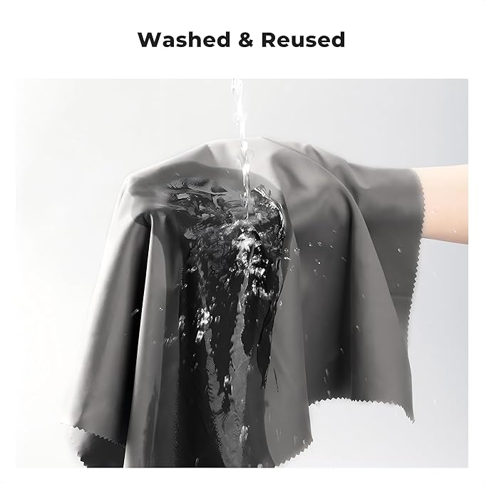 4 Pack 16''x16'' Extra Large Microfiber Cleaning Cloths, K&F Concept Oversized - Image 6