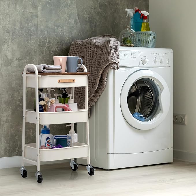 AGTEK Rolling Organizer Cart - Image 3
